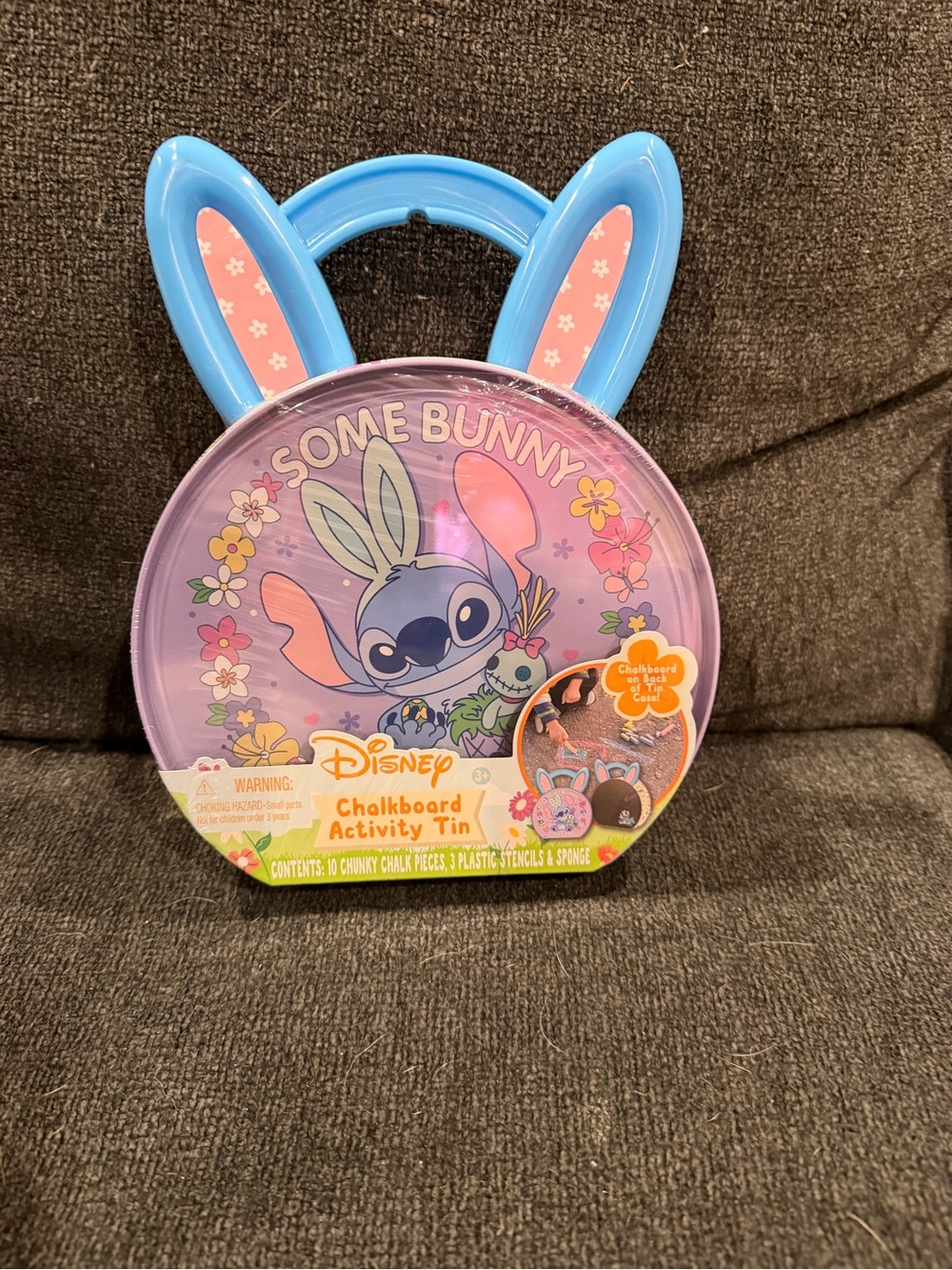 Disney stitch Some Bunny Chalkboard Activity Tin